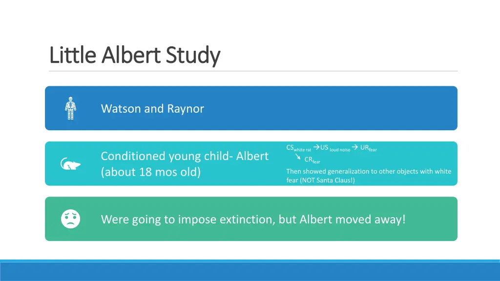 little albert study little albert study