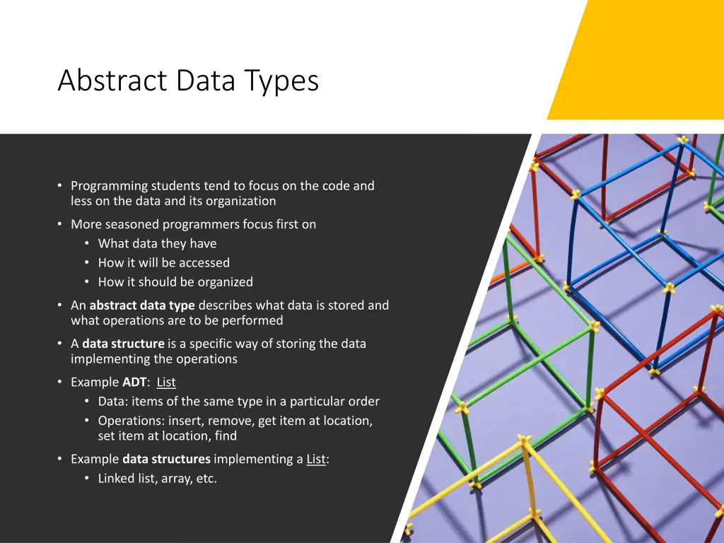 abstract data types