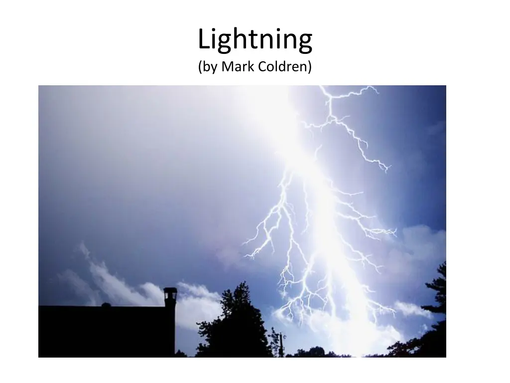 lightning by mark coldren