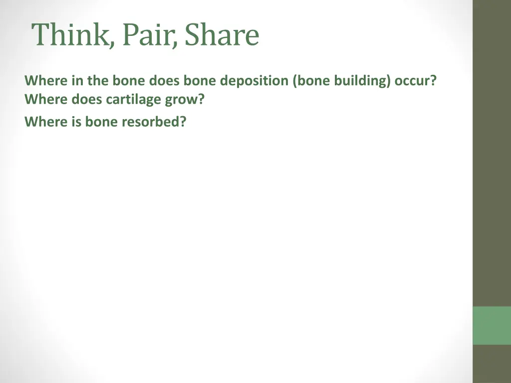 think pair share