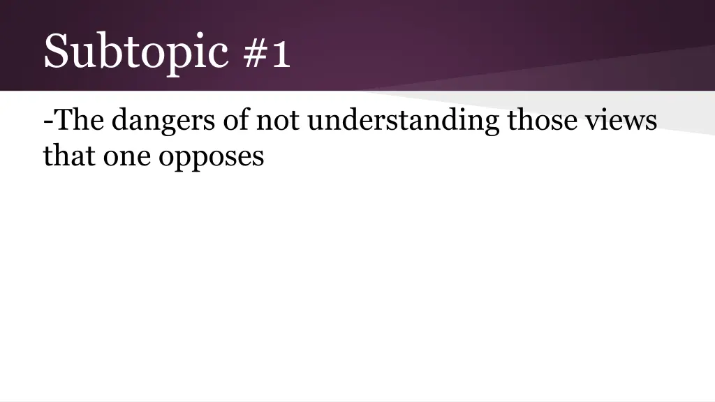 subtopic 1