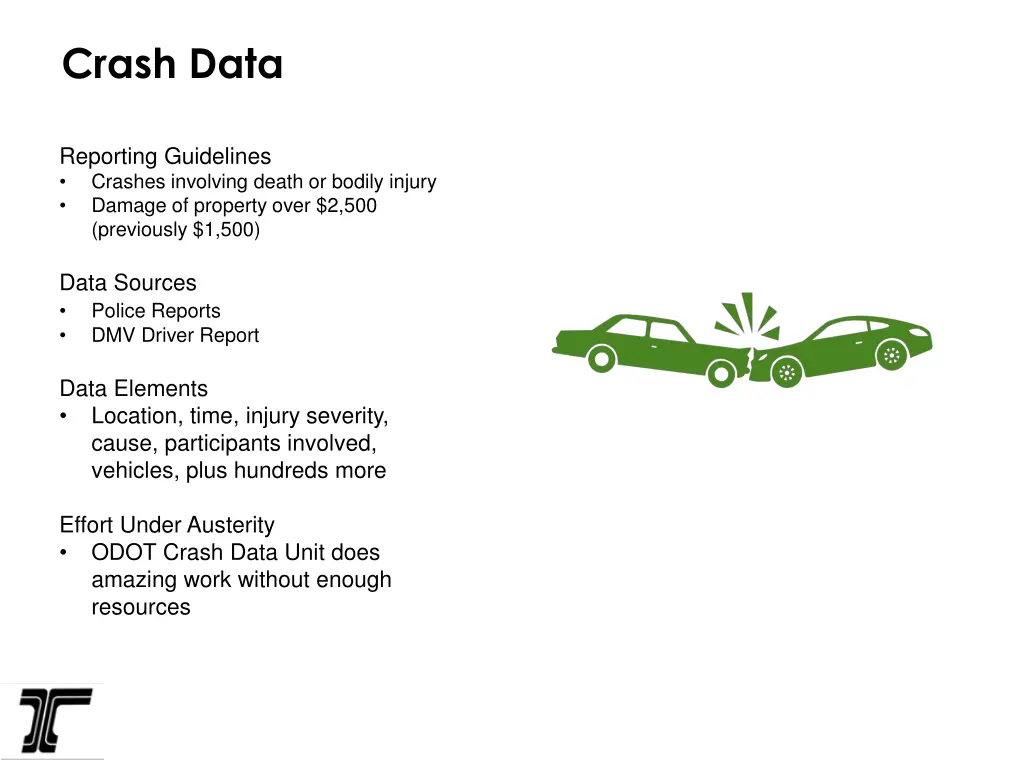 crash data