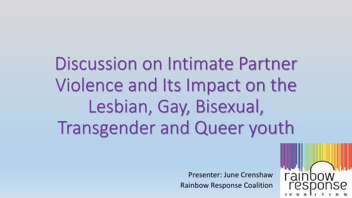 discussion on intimate partner violence