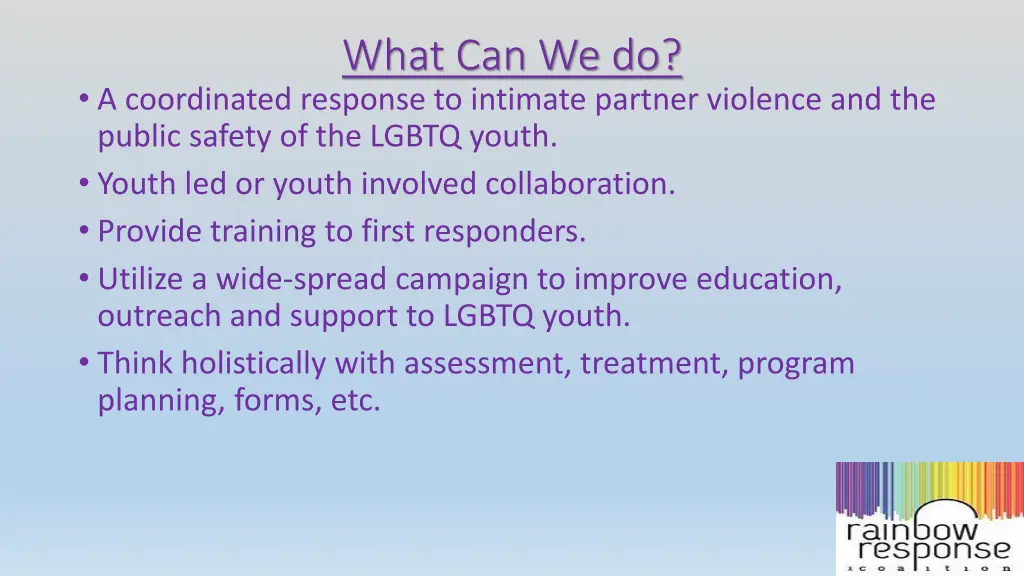 what can we do