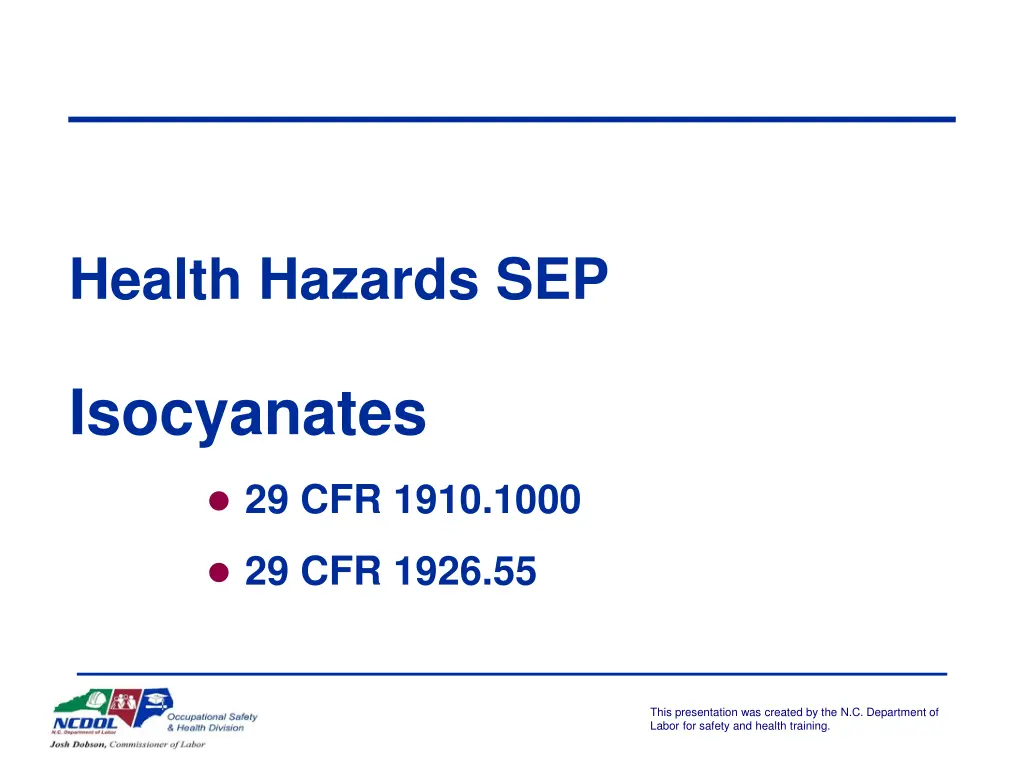health hazards sep 4