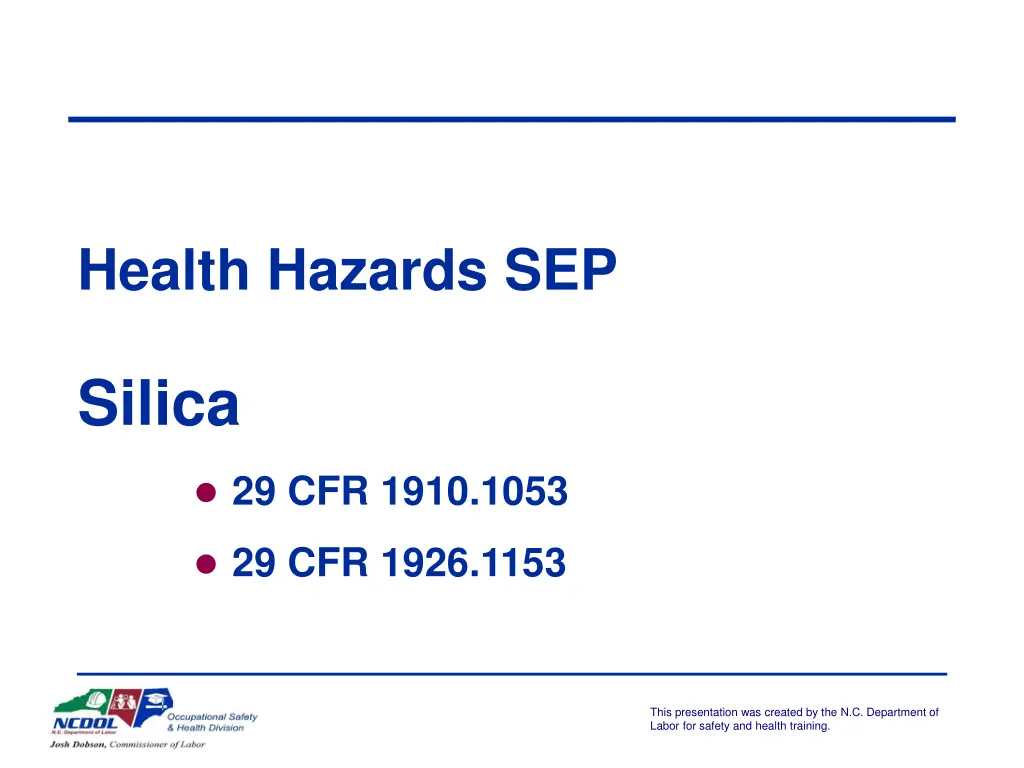 health hazards sep 5
