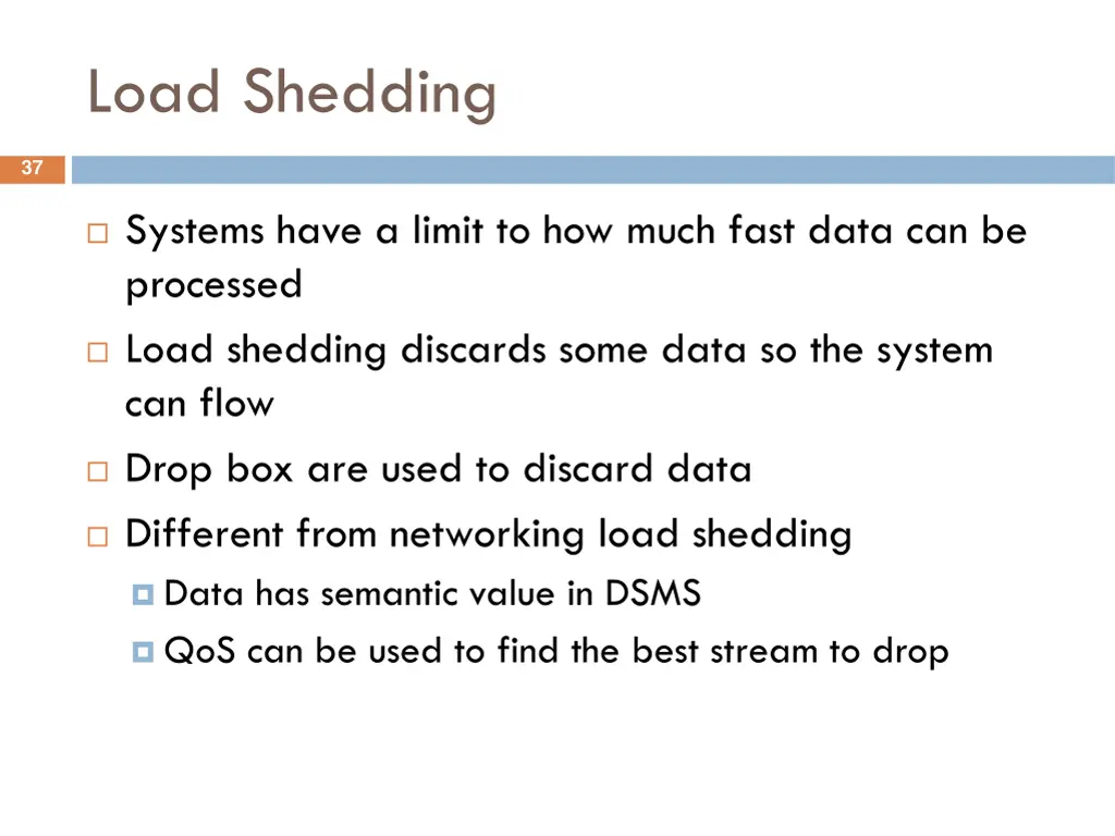 load shedding