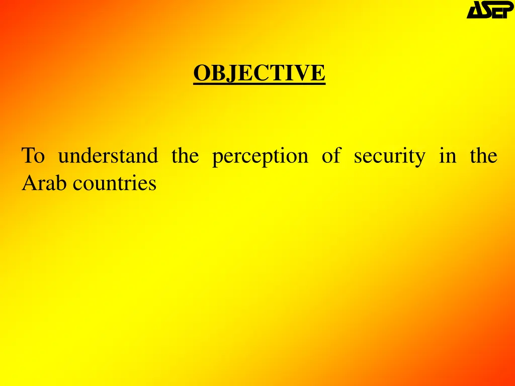 objective