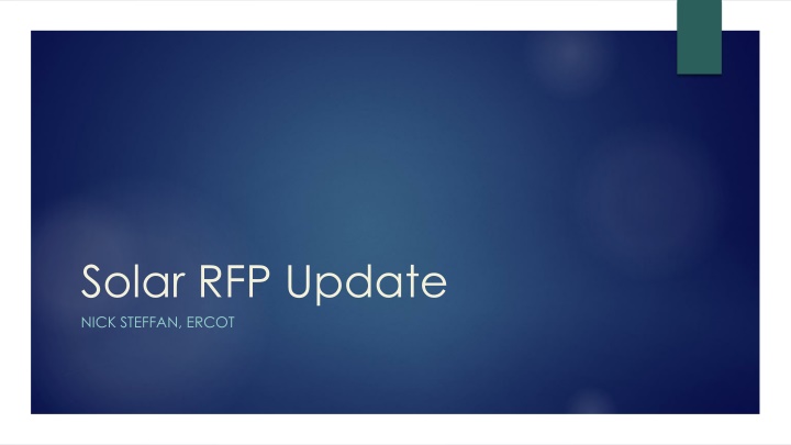 solar rfp update nick steffan ercot
