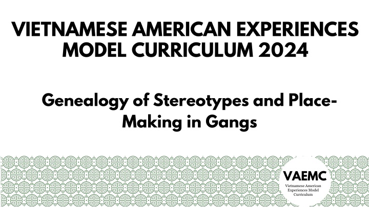 vietnamese american experiences model curriculum