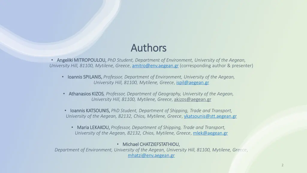 authors authors