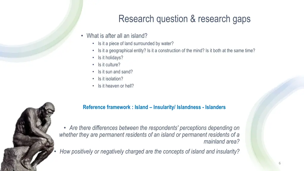 research question research gaps