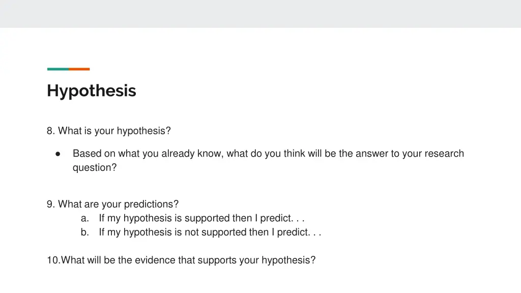 hypothesis
