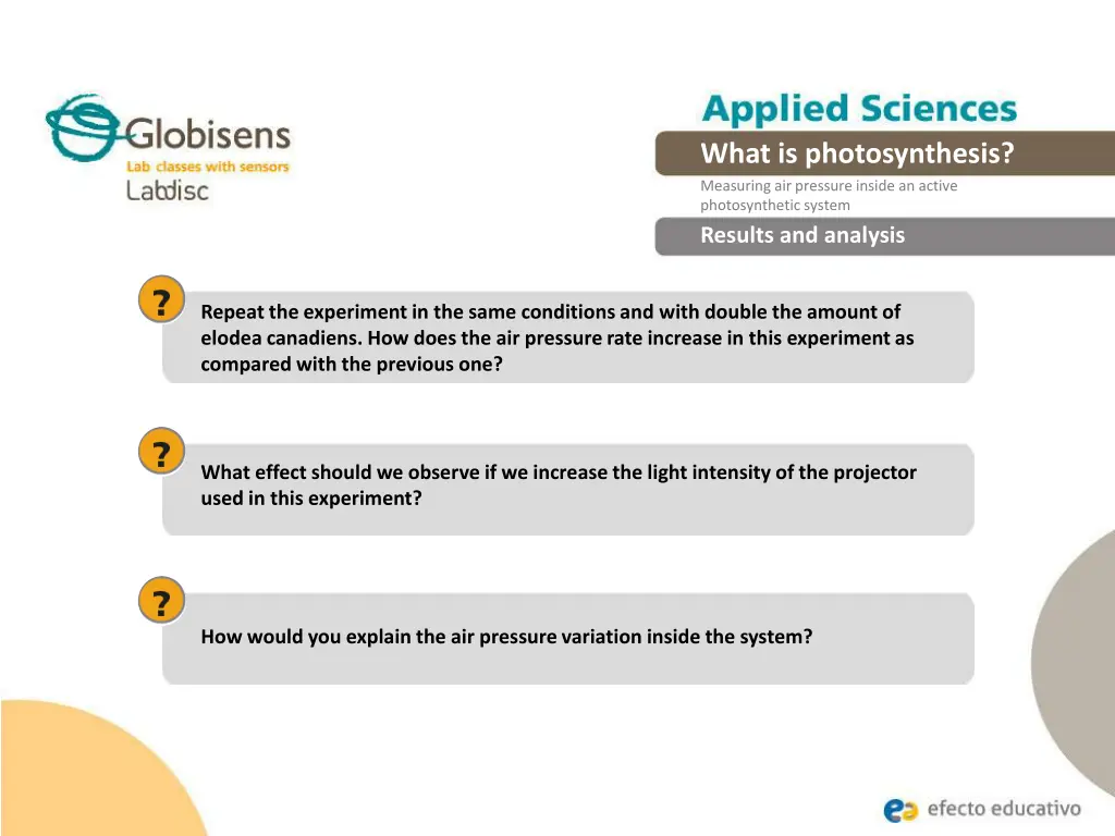 what is photosynthesis measuring air pressure 18