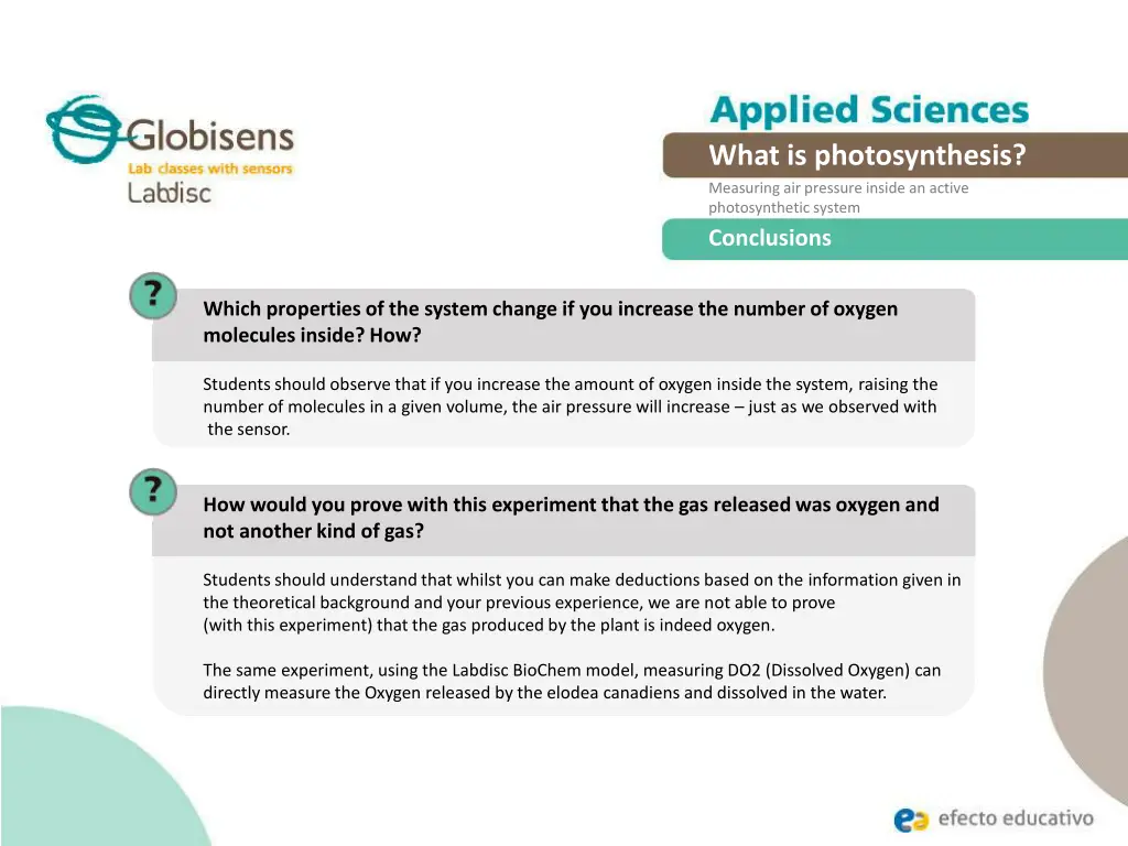 what is photosynthesis measuring air pressure 21