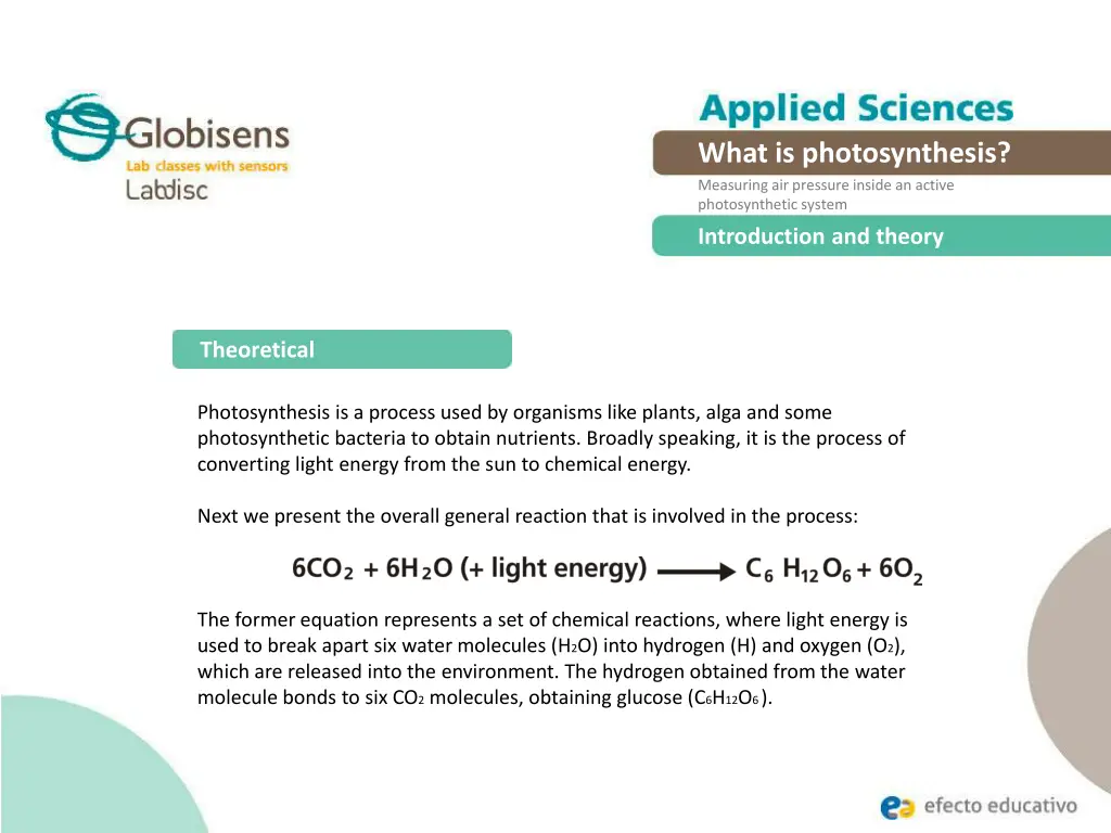 what is photosynthesis measuring air pressure 3