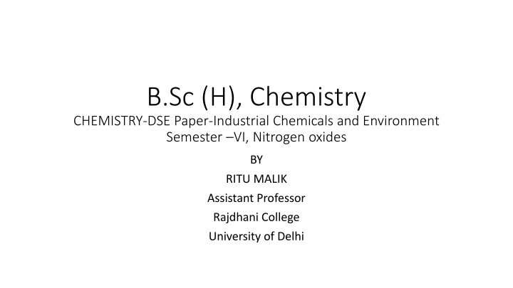 b sc h chemistry chemistry dse paper industrial