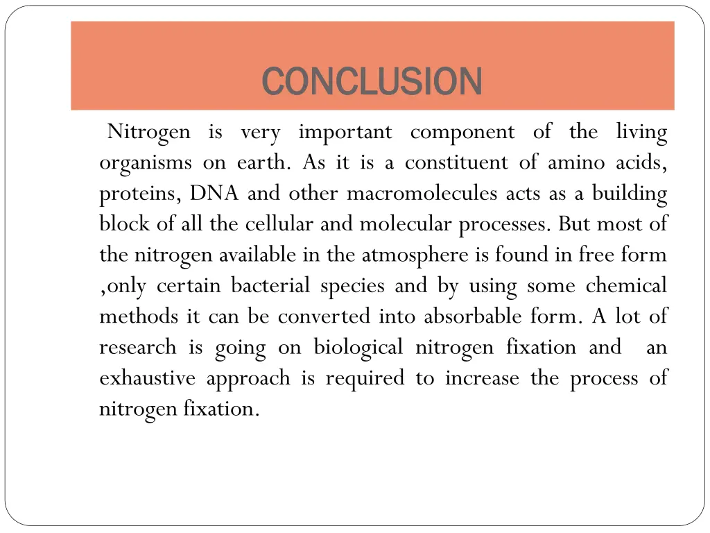 conclusion conclusion