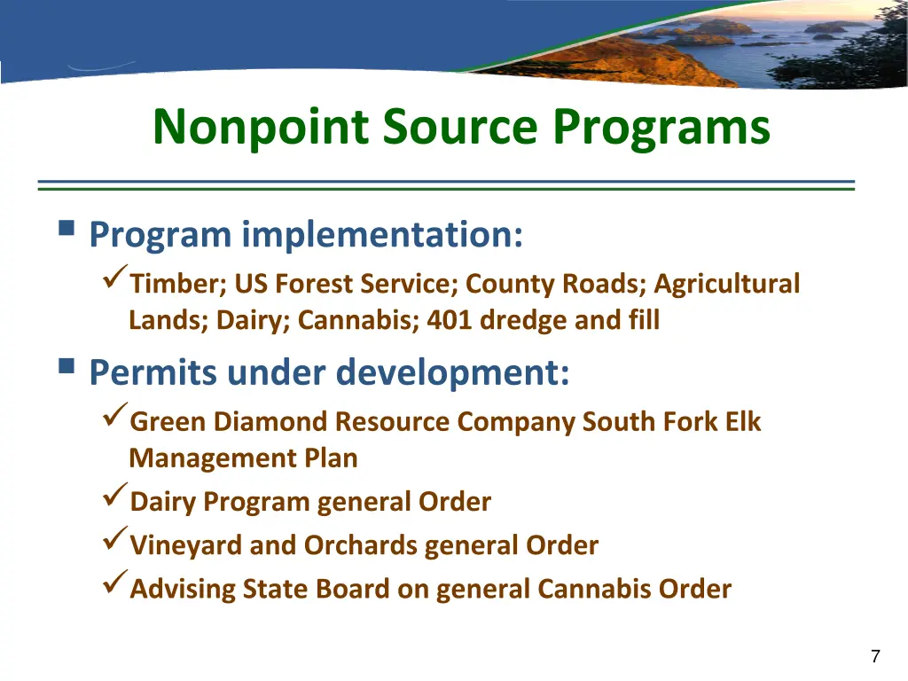 nonpoint source programs