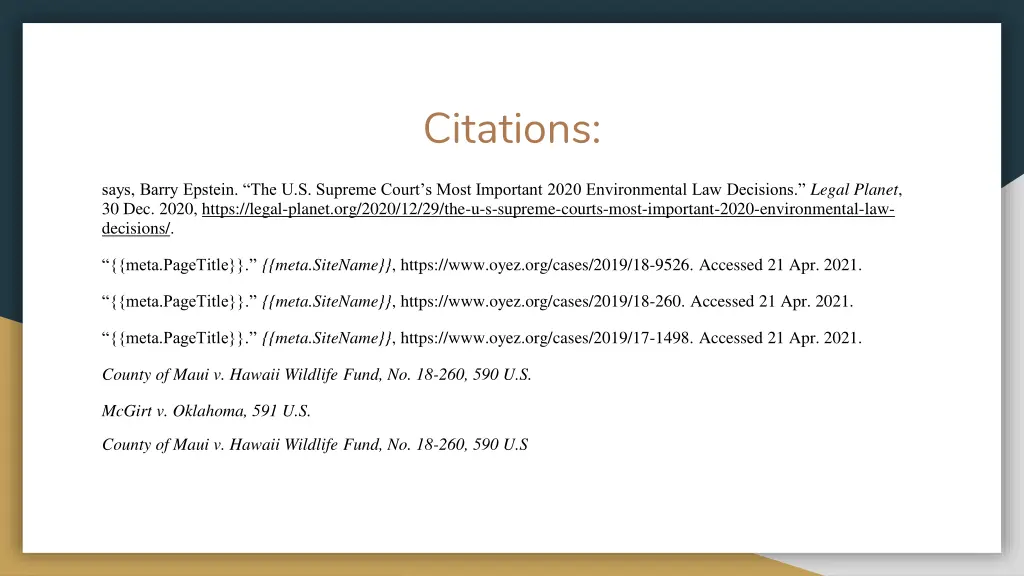 citations