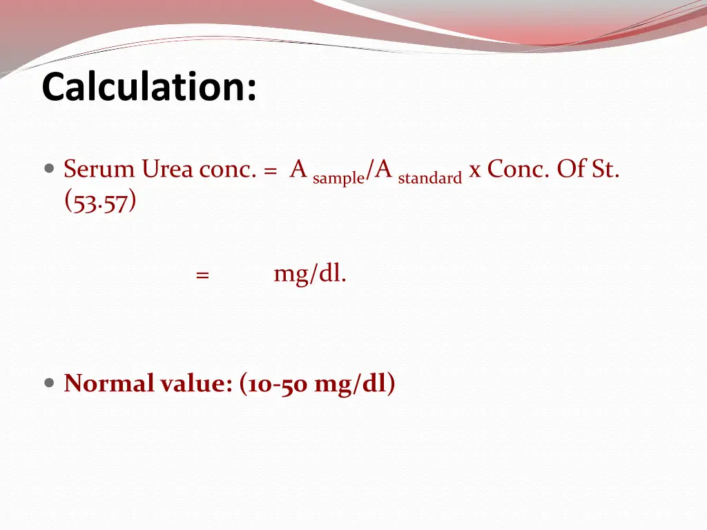 calculation