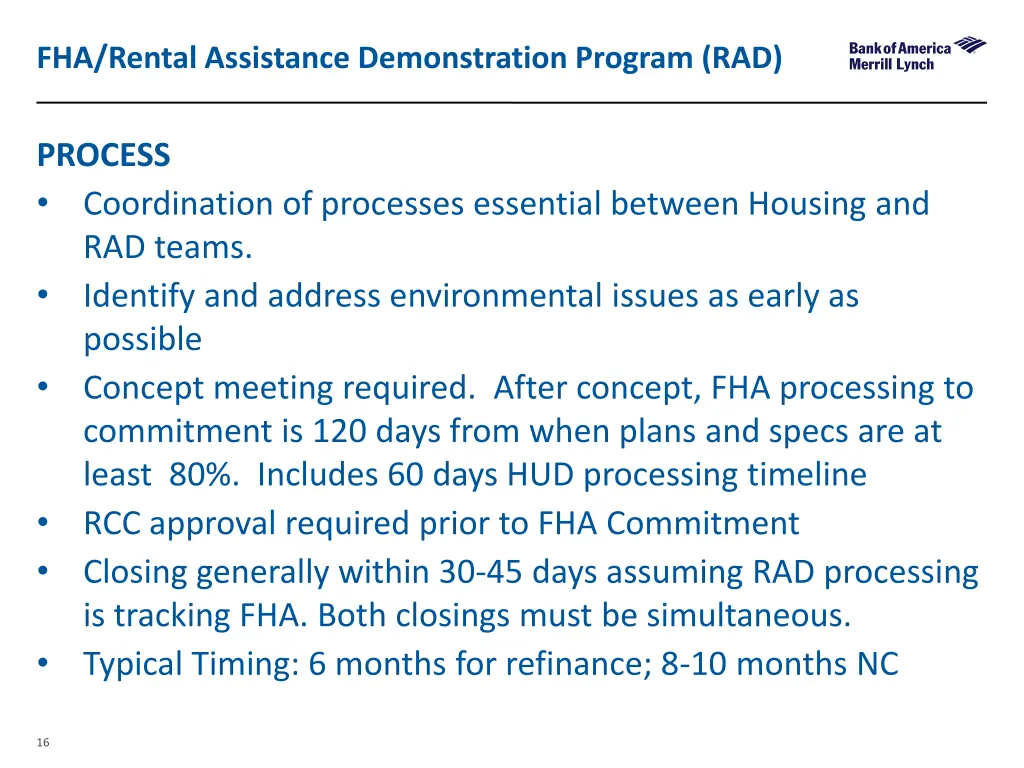 fha rental assistance demonstration program rad 2