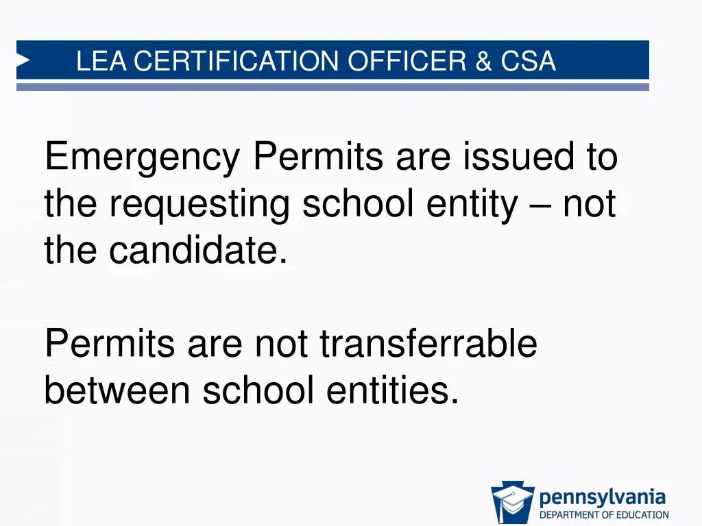 lea certification officer csa 2