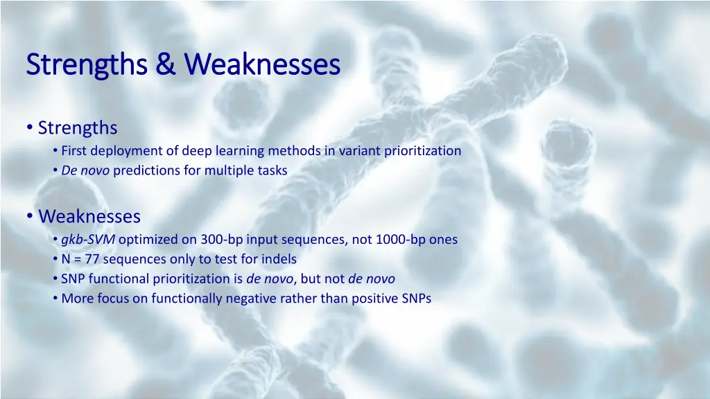 strengths weaknesses strengths weaknesses