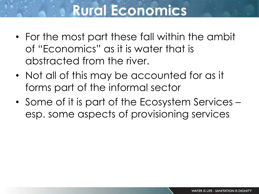 rural economics 1