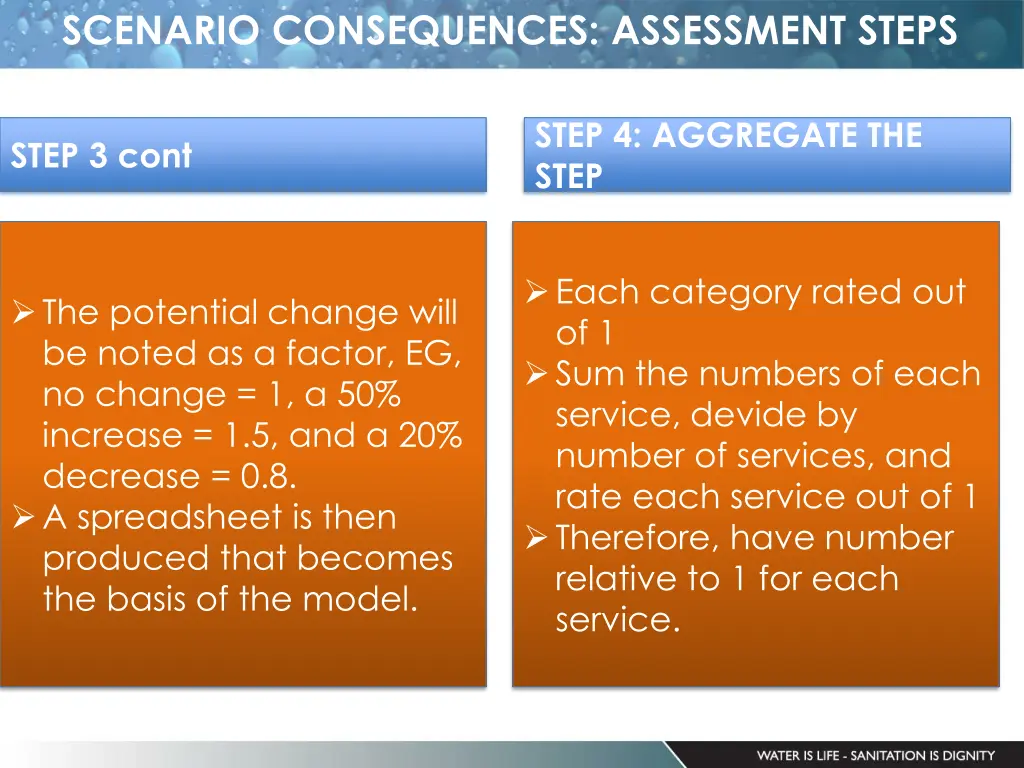 scenario consequences assessment steps 2