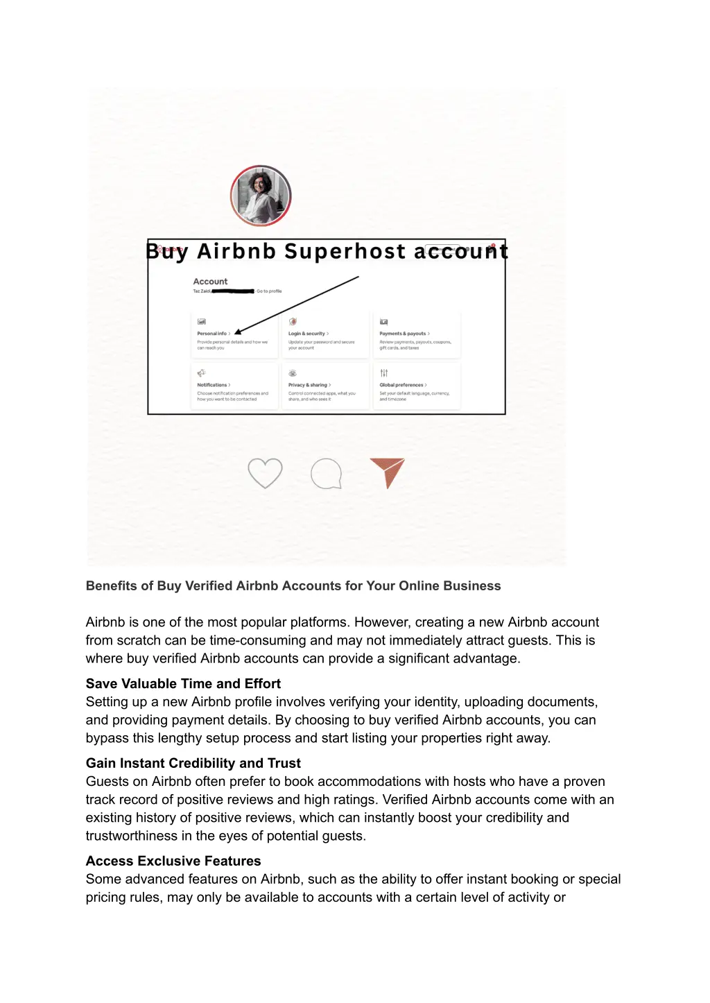 benefits of buy verified airbnb accounts for your