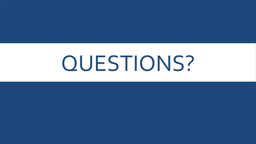 questions
