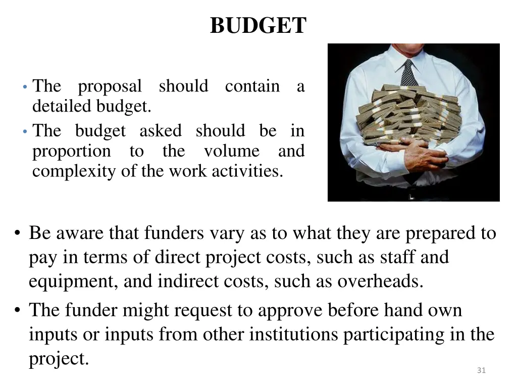 budget