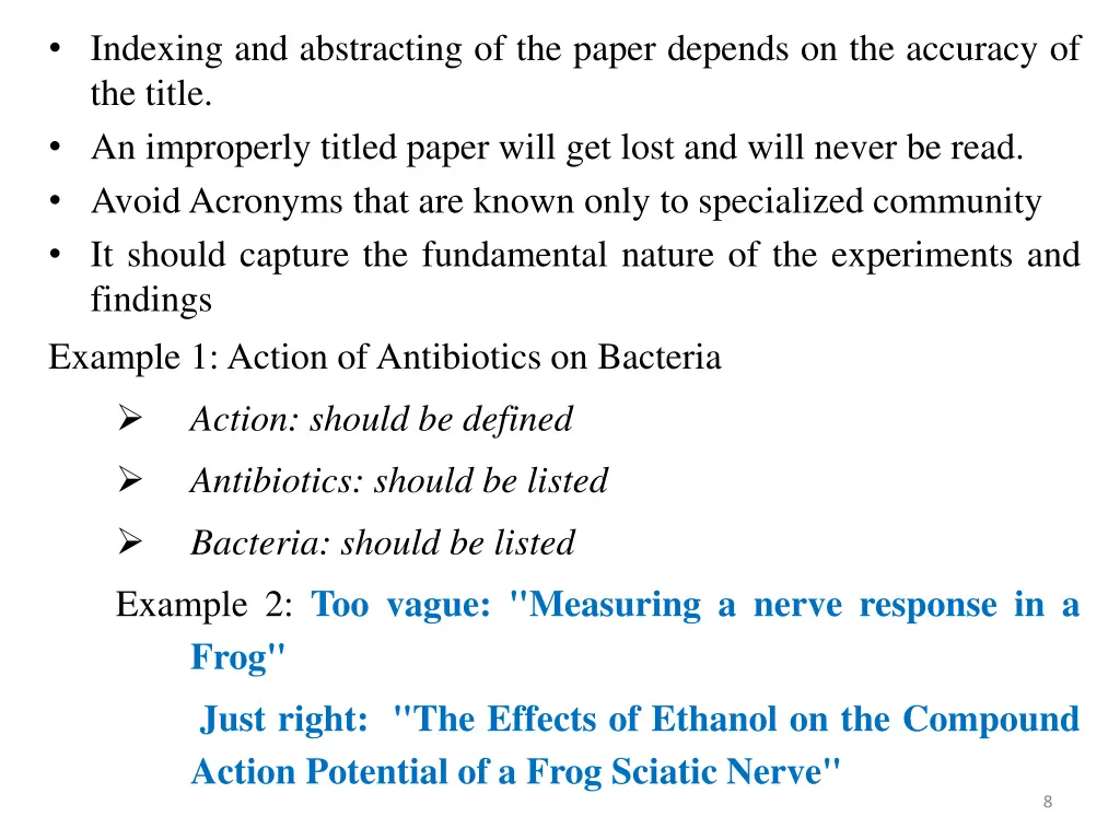 indexing and abstracting of the paper depends