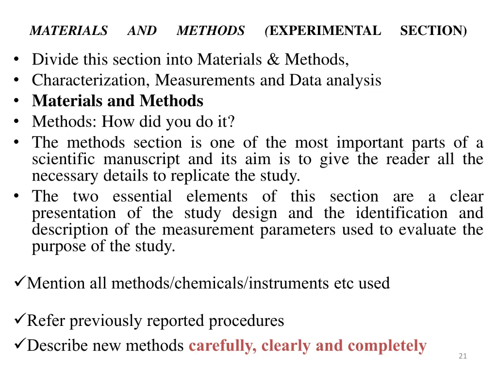 materials