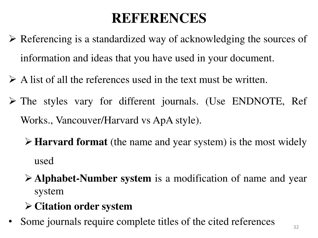 references