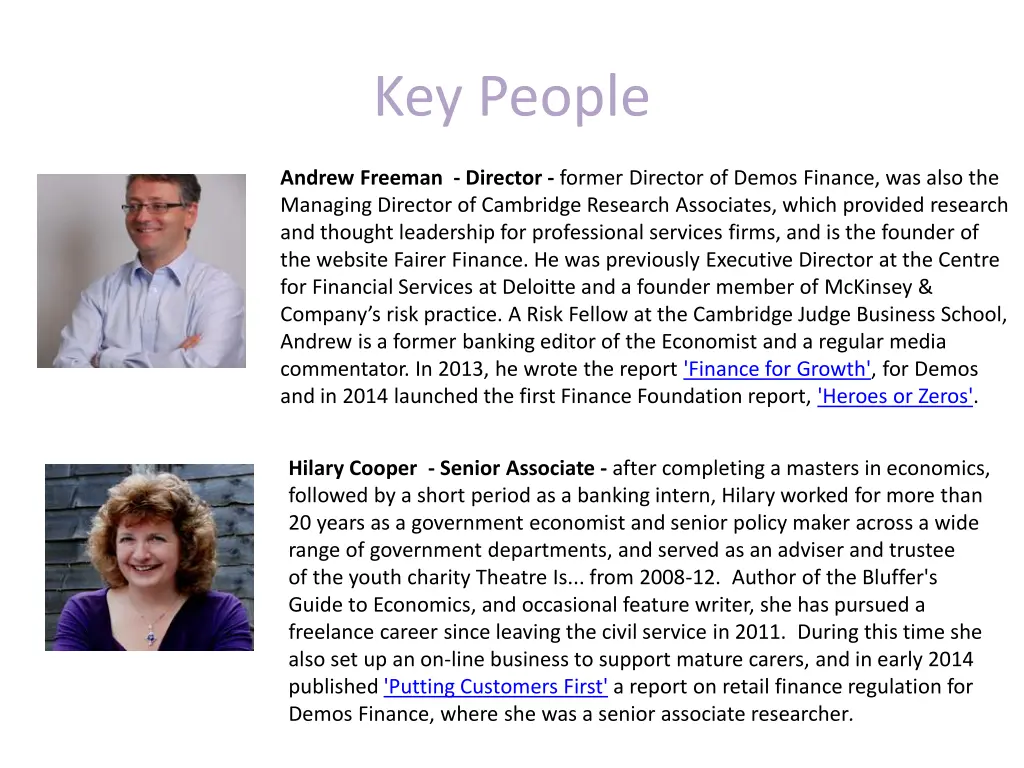 key people