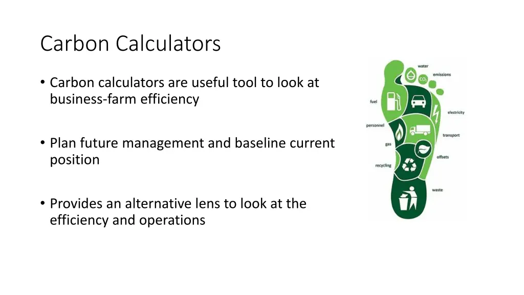 carbon calculators