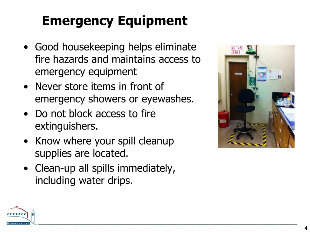 emergency equipment