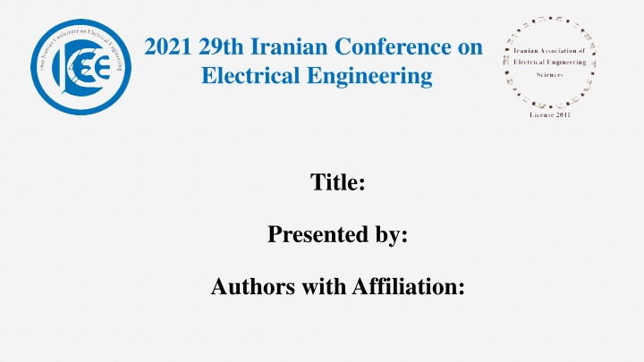 2021 29th iranian conference on electrical