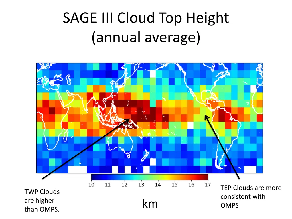 sage iii cloud top height annual average
