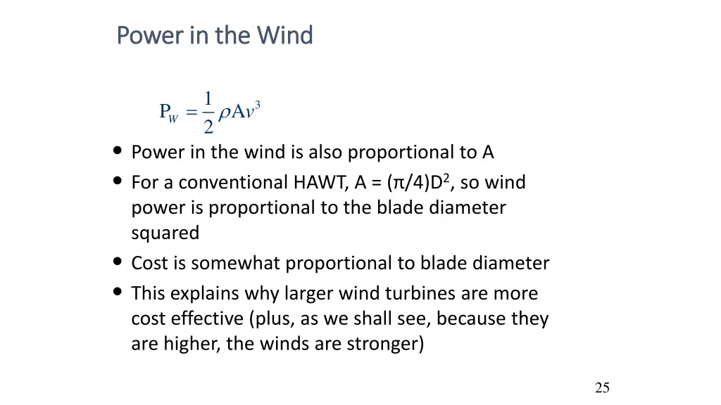 power in the wind power in the wind 1
