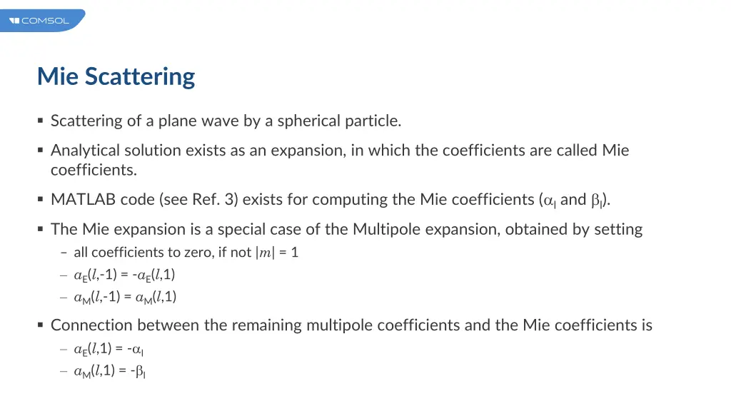 mie scattering