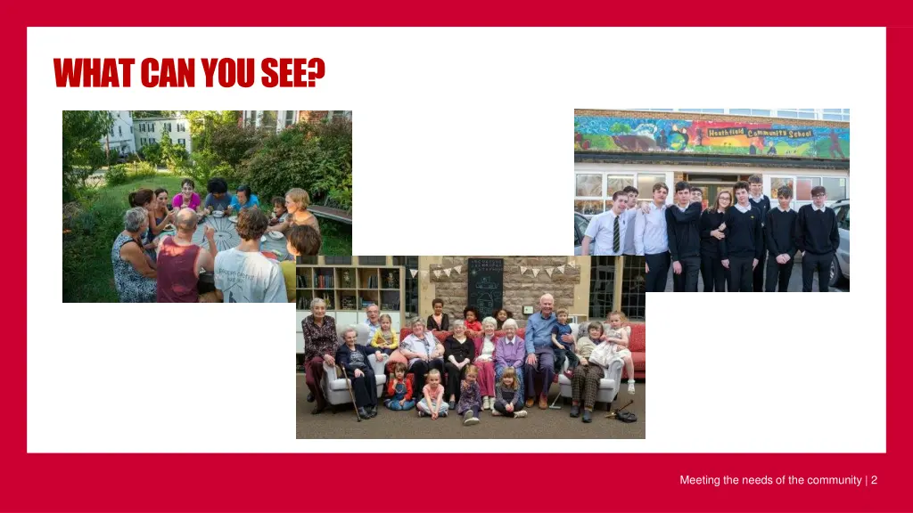 what can you see