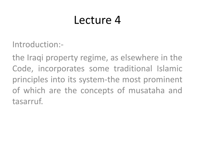 lecture 4