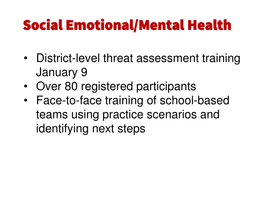 social emotional mental health social emotional