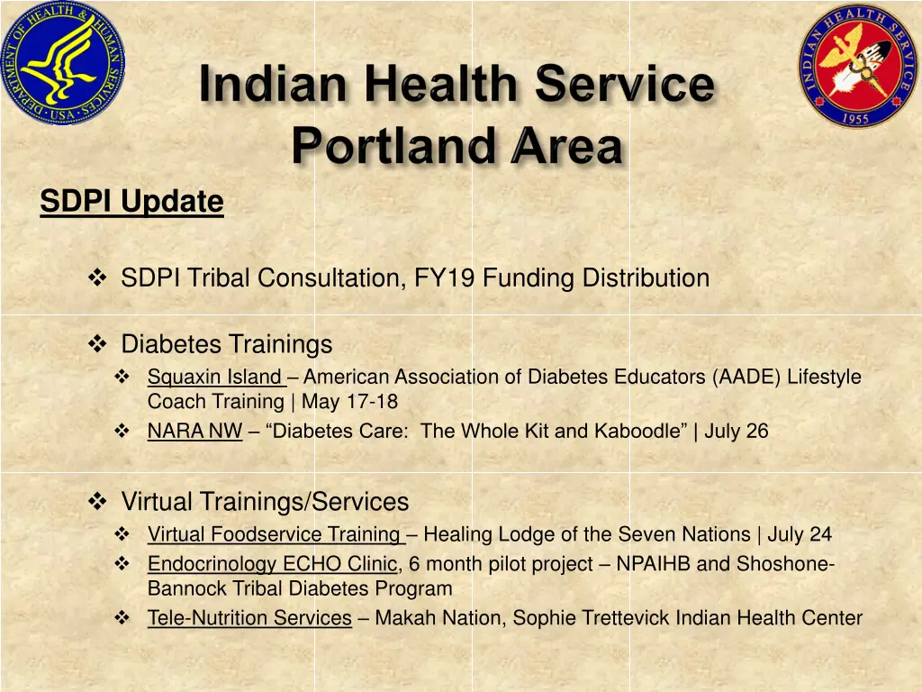 sdpi update