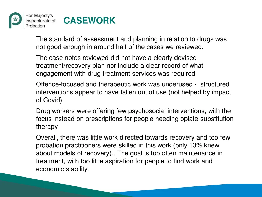 casework