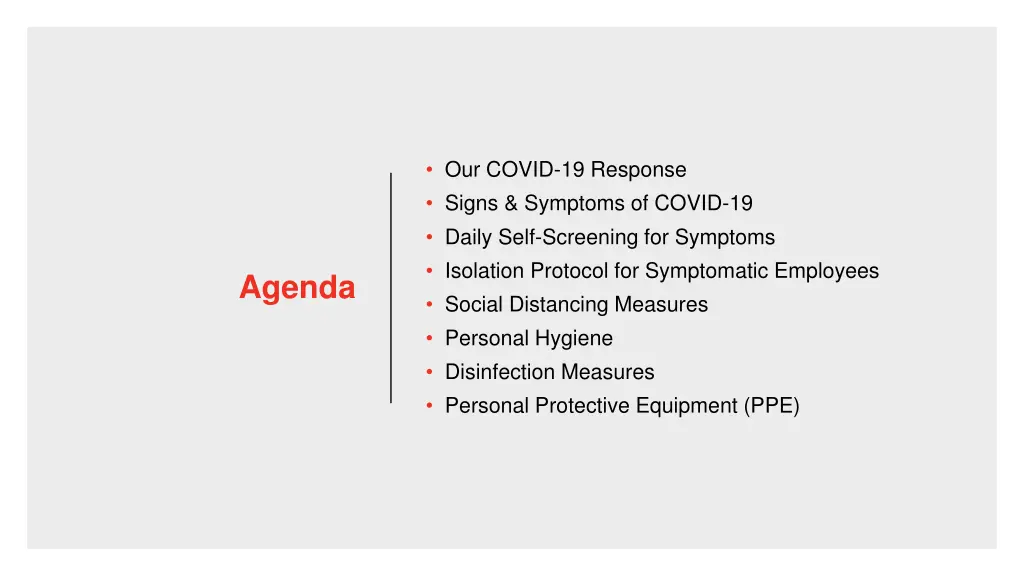 our covid 19 response signs symptoms of covid