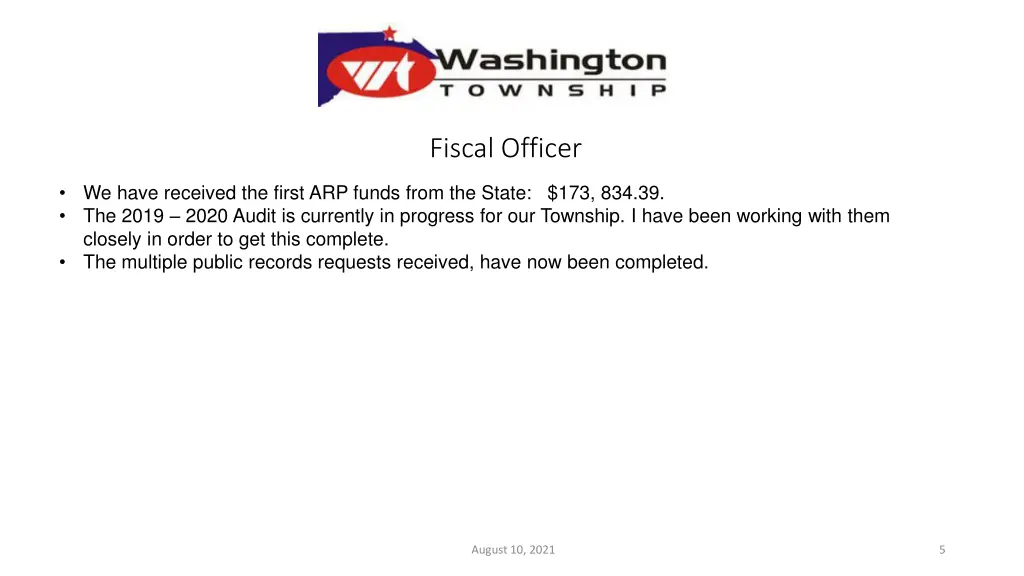fiscal officer